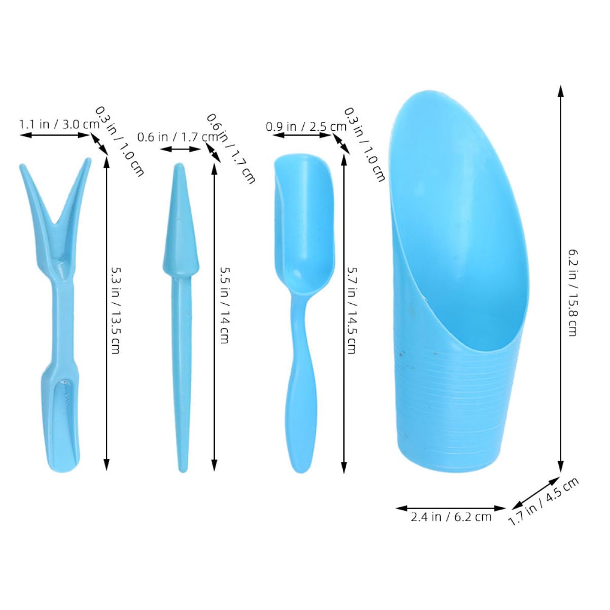 4pcs/set, Plastic Durable Buck - огляд і ціна Gardening Tools Usa