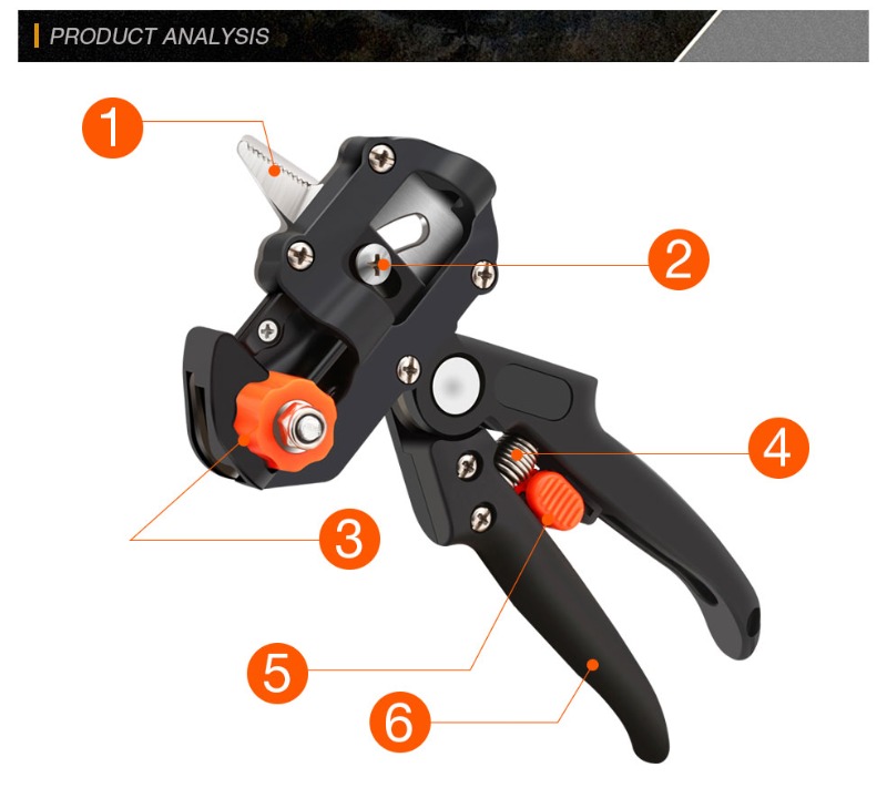 Grafting Film Grafting Scissor - огляд і ціна Gardening Tools Scissors