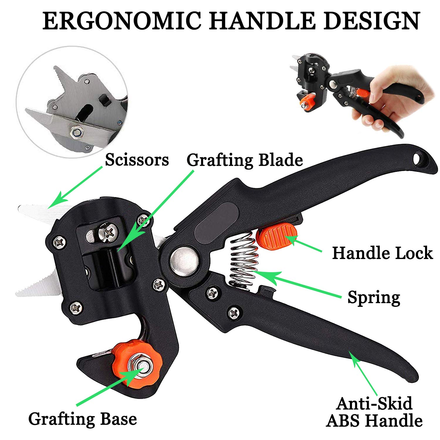 Grafting Film Grafting Scissor - огляд і ціна Gardening Tools Scissors
