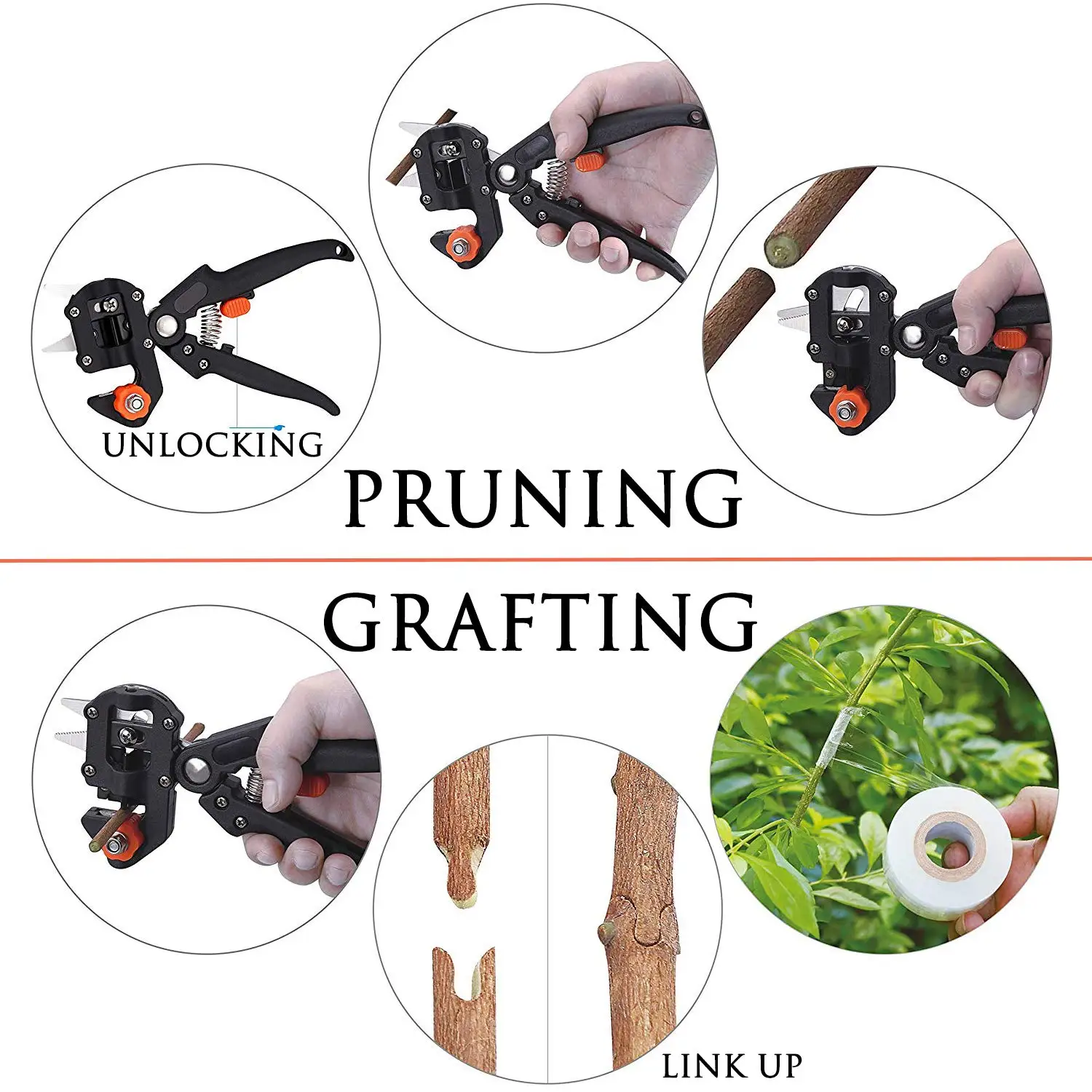Grafting Film Grafting Scissor - огляд і ціна Gardening Tools Scissors