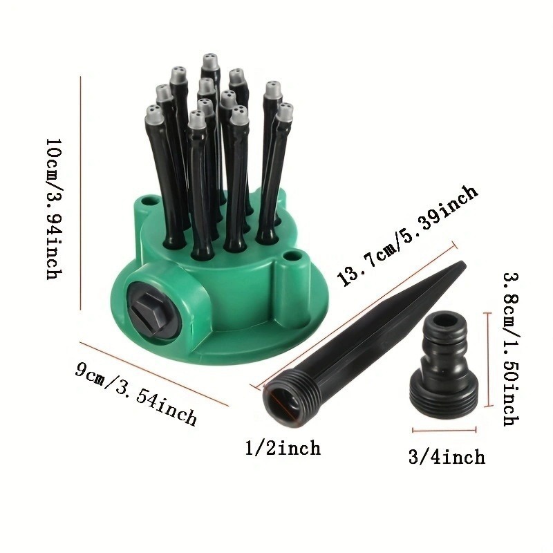 360° Rotating Automatic Garden - огляд і ціна Gardening Tools China