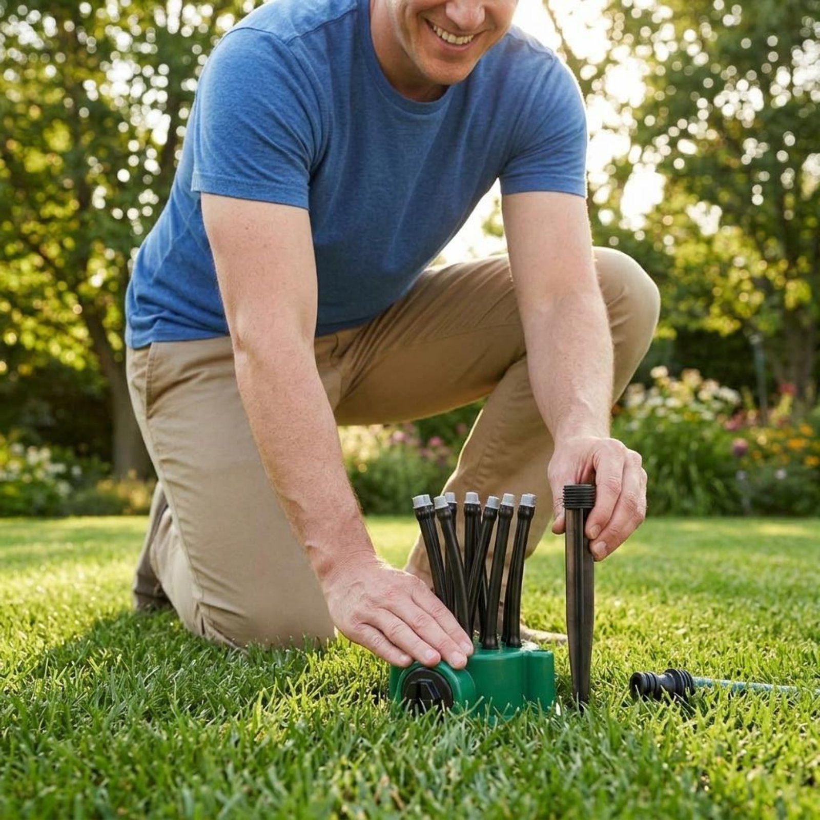 360 Degree Sprinkler Gentle Mi - огляд і ціна Gardening Tools Plastic