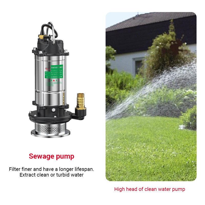 Stainless Steel Submersible Pu - огляд і ціна Gardening Tools China