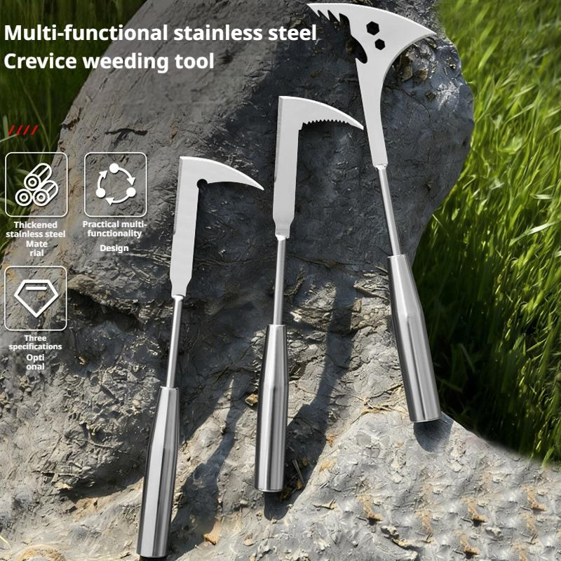 L-Shaped Stainless Steel Crevi - огляд і ціна Gardening Tools To Remove Weeds