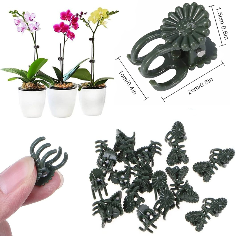 20/50/100PCS Plant Clips Vine  - огляд і ціна Gardening Tools Usa
